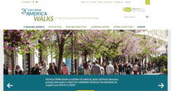 Desktop Screenshot of americawalks.org